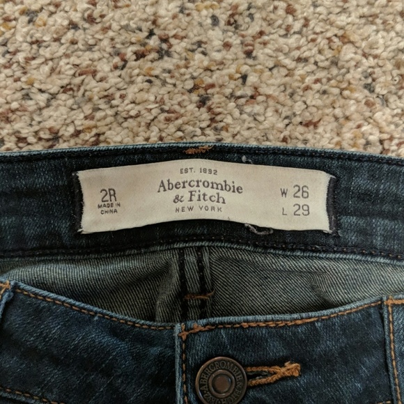 ABERCROMBIE & FITCH Blue Jeans - Picture 3 of 5